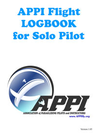 APPI solo pilot logbook